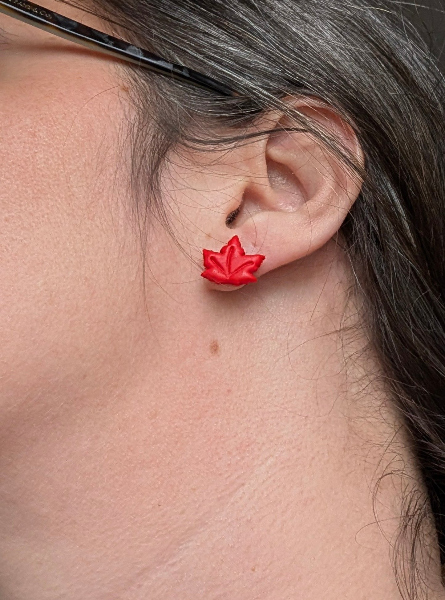 Fall Stud Earring Set – Pumpkins, Mittens, Maple Leaf & Acorn (Hypoallergenic Titanium)
