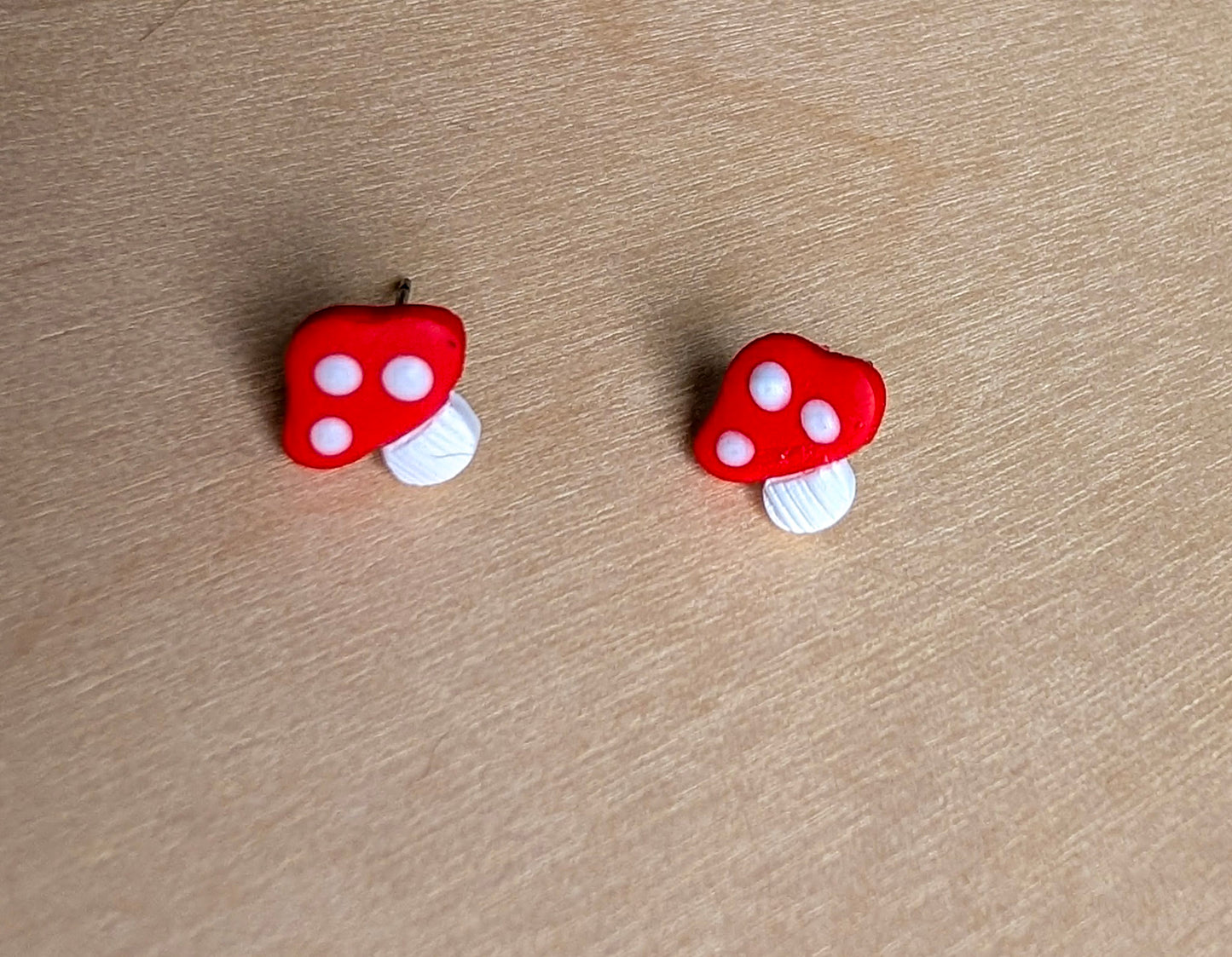 Fall Stud Earring Set – Mushroom, Squirrel, Hat & Squash (Hypoallergenic Titanium)